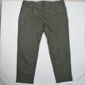 CQR Tactical Cargo Pants Mens 46x32 Olive Ripstop Stretch Utility Hiking